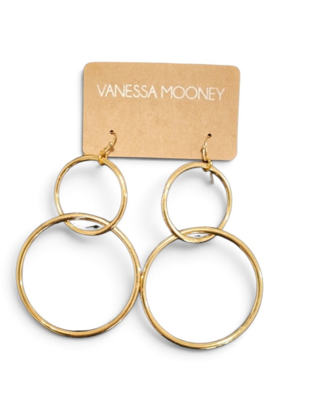 Vanessa Mooney Gold Hoop Earrings Classic Design